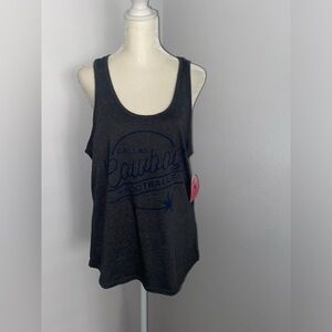 Dallas Cowboys Gray Tank‎ Top